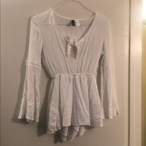 White romper